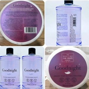 Scottish Fine Soaps Goodnight Sleep/Relaxing Bath/Body 2pc Set Lacender